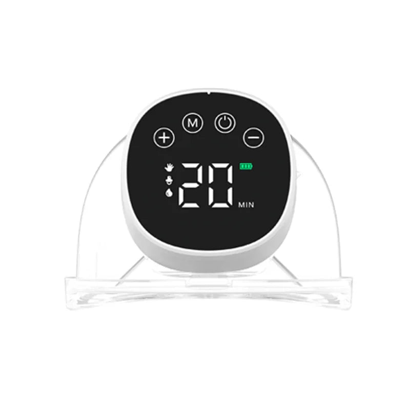 Rechargeable wearable electric breast pump for convenient, on-the-go milk expression, PP material