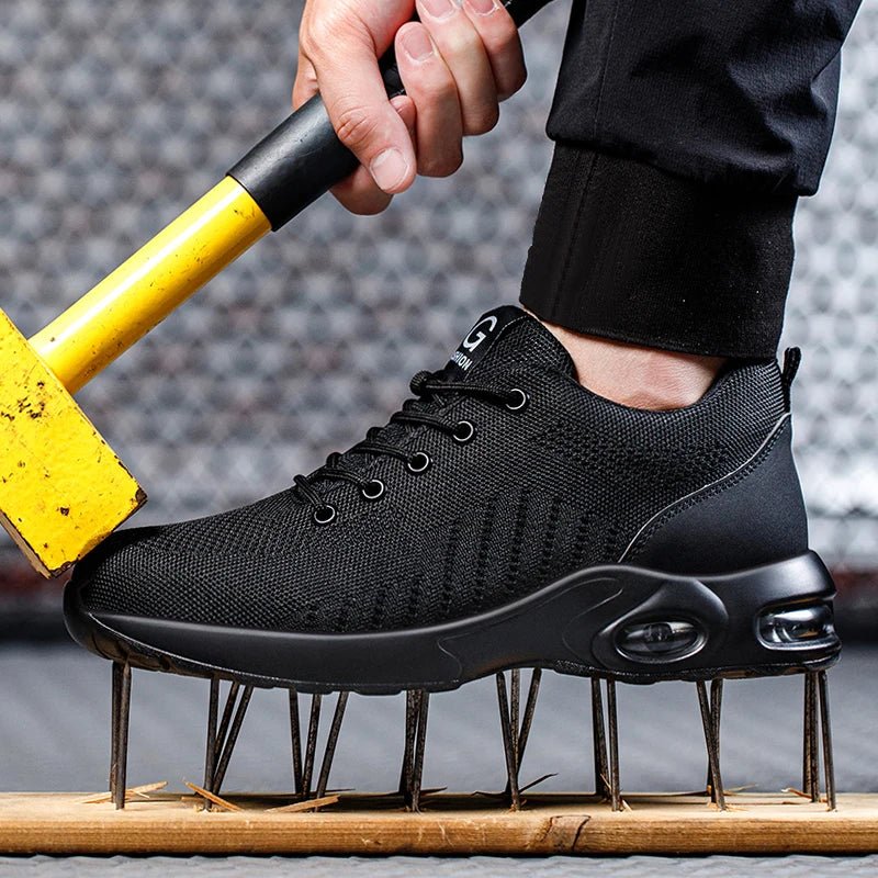 Durable WERKTRITT steel toe work boots, offering ultimate protection & support for demanding industrial environments.