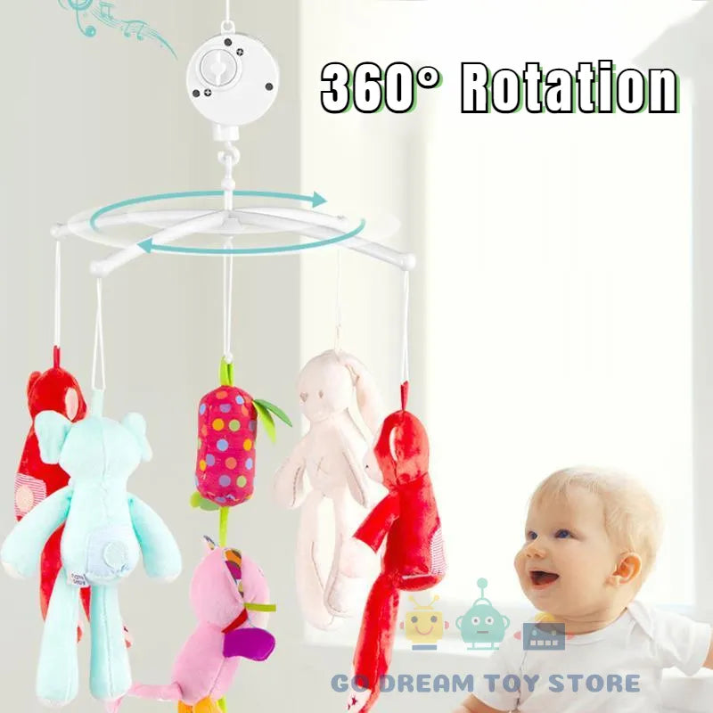 Secure & safe baby crib mobile holder and music box, an essential newborn gift accessory