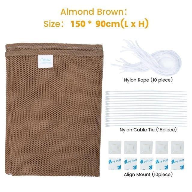 Breathable mesh baby safety net, perfect for stair net and balcony guard applications.