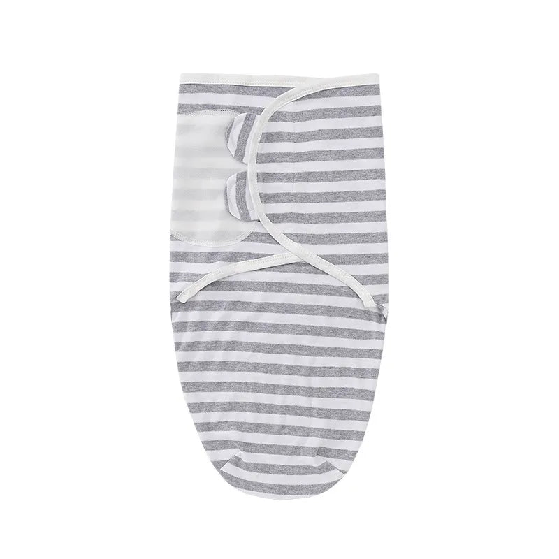 Unisex infant swaddle blanket & matching hat, a must-have for new parents