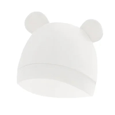 Comfortable and secure: cotton baby swaddle wrap with matching newborn hat