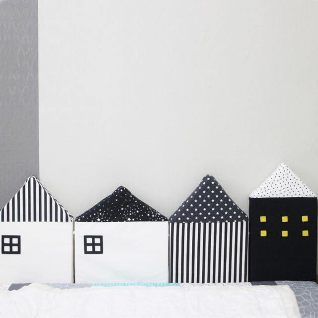 Baby gift: house shaped bed rail for toddler safety, perfect crib fence, child protection