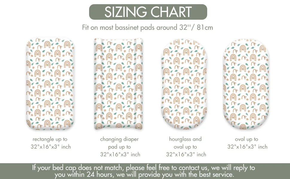 Newborn bassinet sheets, 2-pack, durable microfiber, essential for daily baby care.
