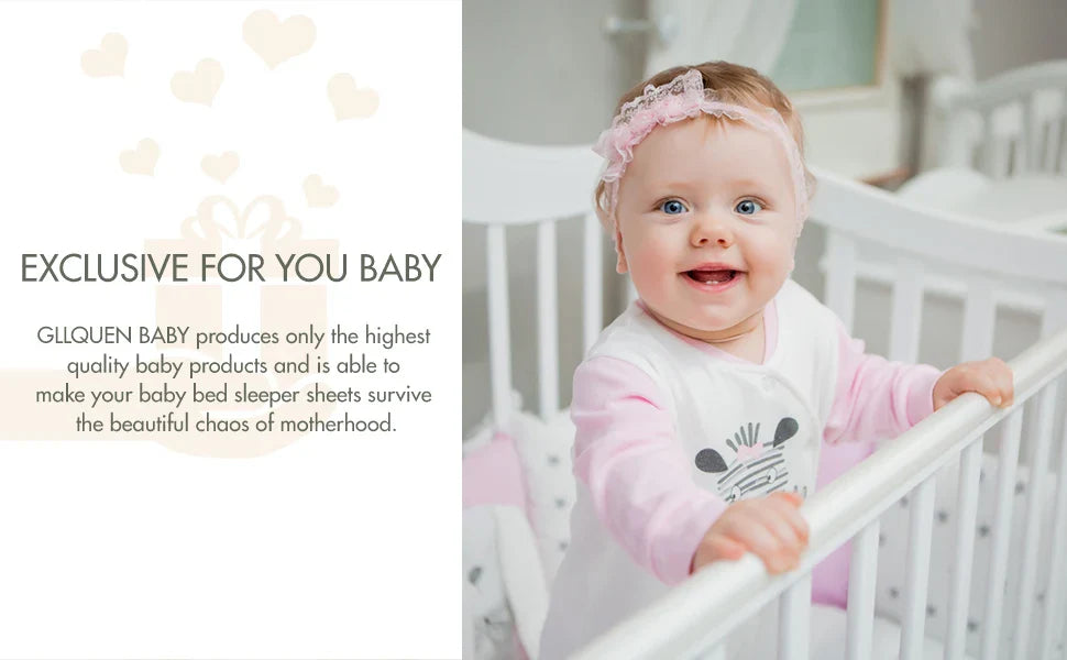 Comfortable microfiber bassinet sheets, 2-pack, for infant sleep and crib sheet replacement.