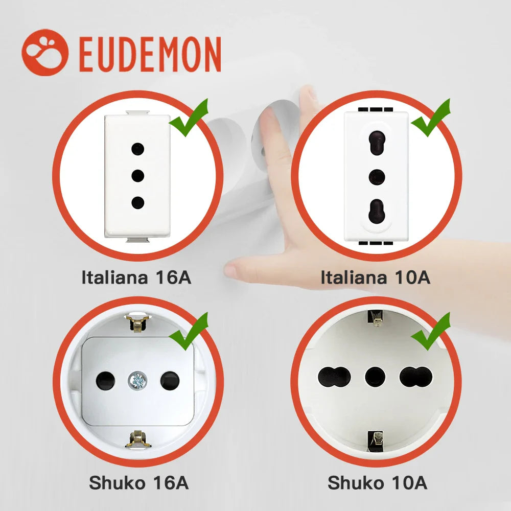 Collection of white universal plug covers, essential baby safety gear for electrical outlets.