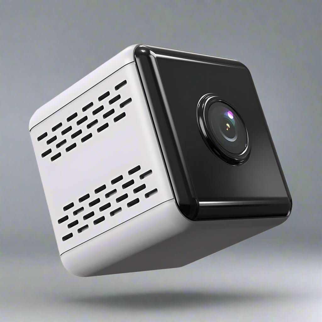 Secure your home with this 1080P wireless mini security camera, featuring remote monitoring and app control.