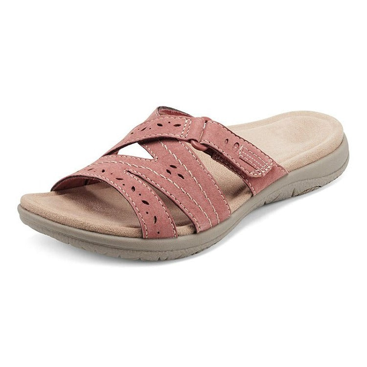 Elegant adjustable women's orthopedic sandals, providing supreme comfort for summer days.