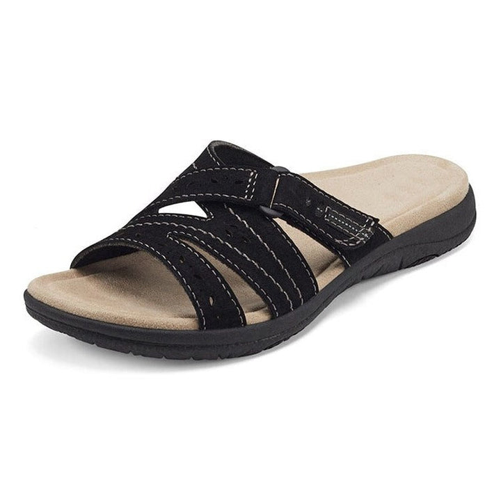 Arch support orthopedic sandals for women, designed for summer comfort and stability.