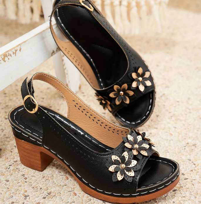 Women's white adjustable strap comfort sandals, a chic and comfortable option for summer.