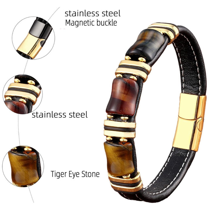 Beautiful women's tiger's eye bracelet, an ideal gift for her, combining elegance & spiritual benefits.