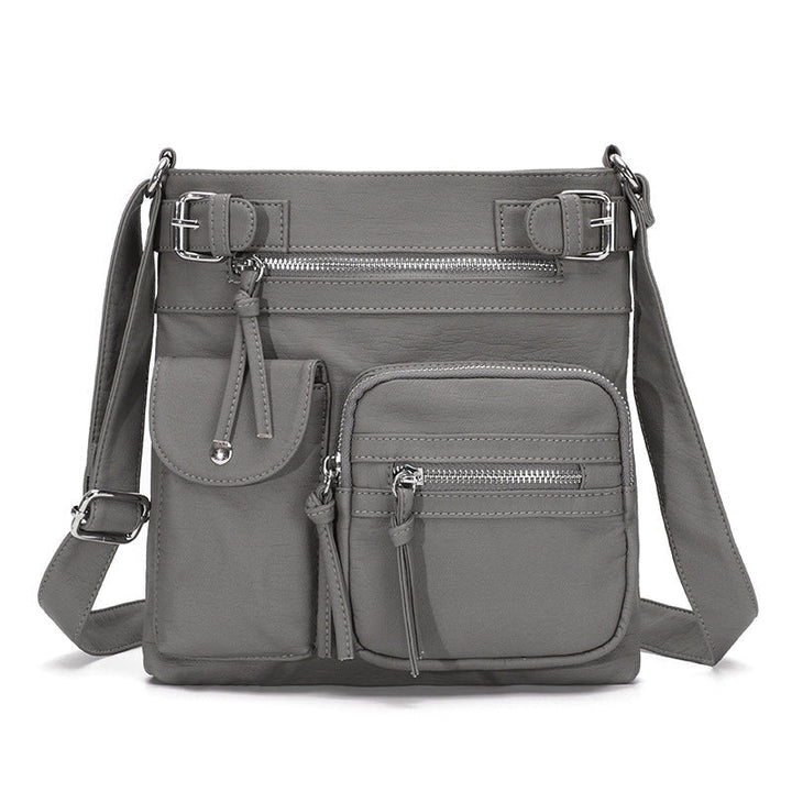 Women's multifunctional anti-theft crossbody bag, perfect for commuters, travelers, and daily errands.