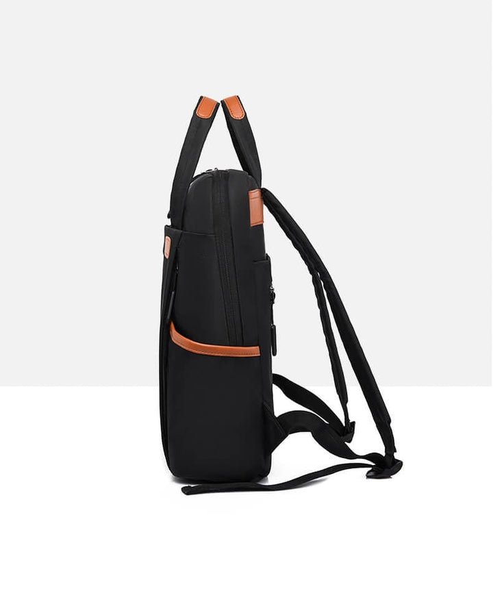 Chic anti-theft women's daily backpack, water-resistant, holds all your essentials safely.