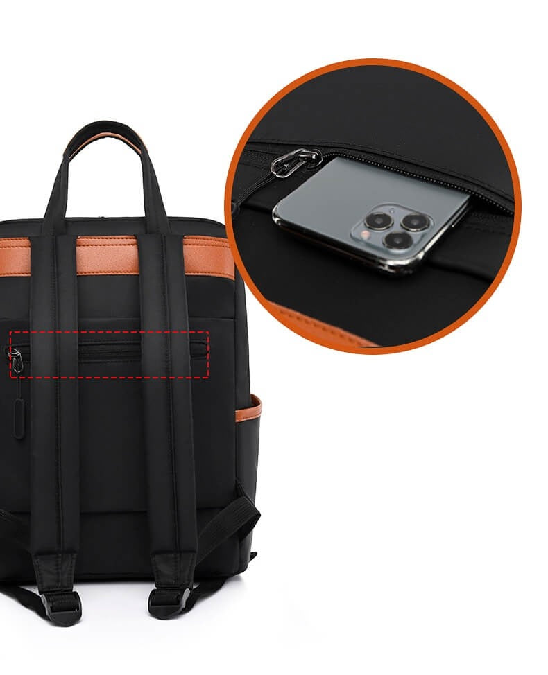 Premium anti-theft backpack for women, secure zippers, lightweight for worry-free travel.