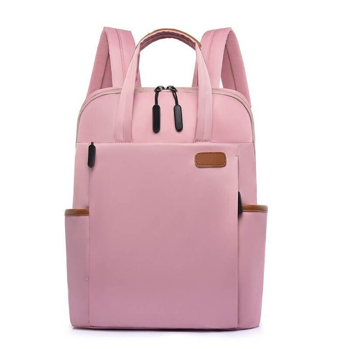 Modern anti-theft women's travel backpack, lightweight design with secure hidden compartments.