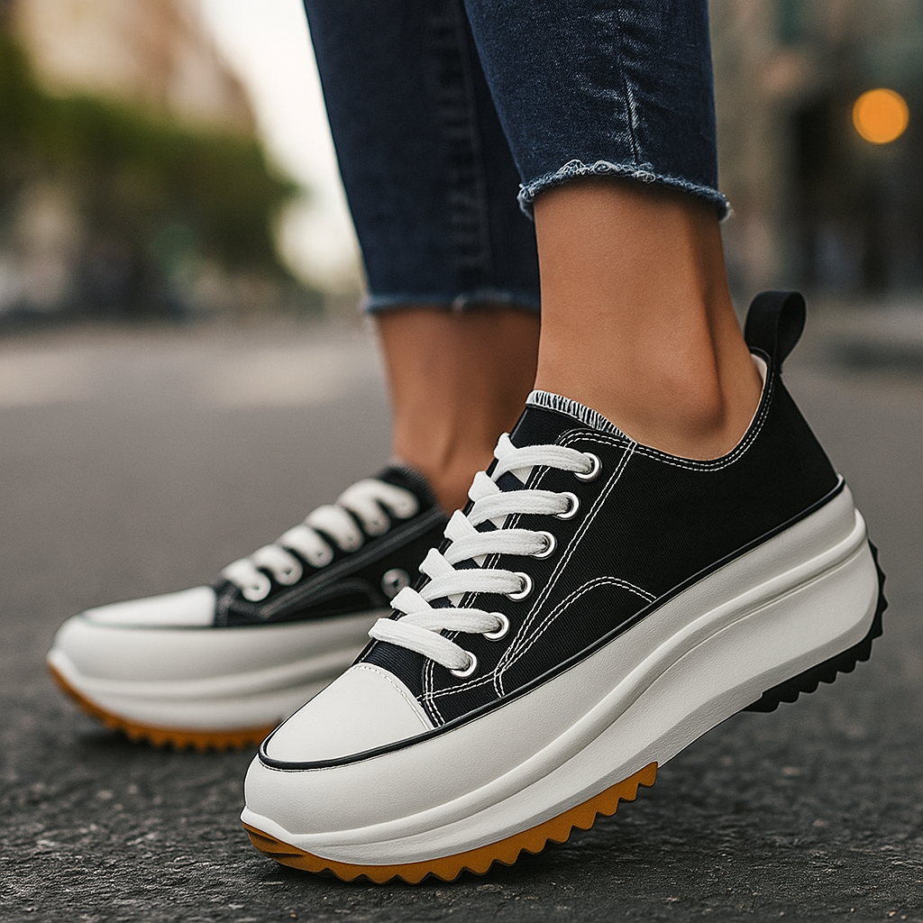 Arlina Rise women's comfort platform sneakers, orthopedic & shock-absorbing for versatile daily wear style.