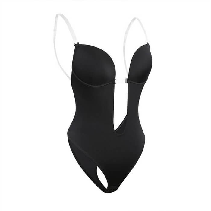 Comfortable women's open back body shaper. Sculpting backless design ensures a sleek, seamless look for any outfit.