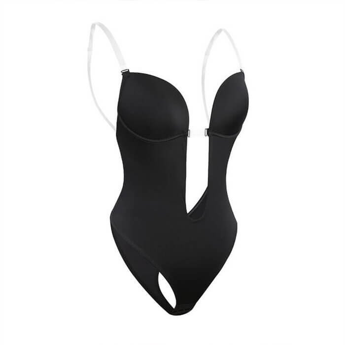 Women's backless deep plunge intimates shapewear, offering a seamless and instantly enhanced figure.