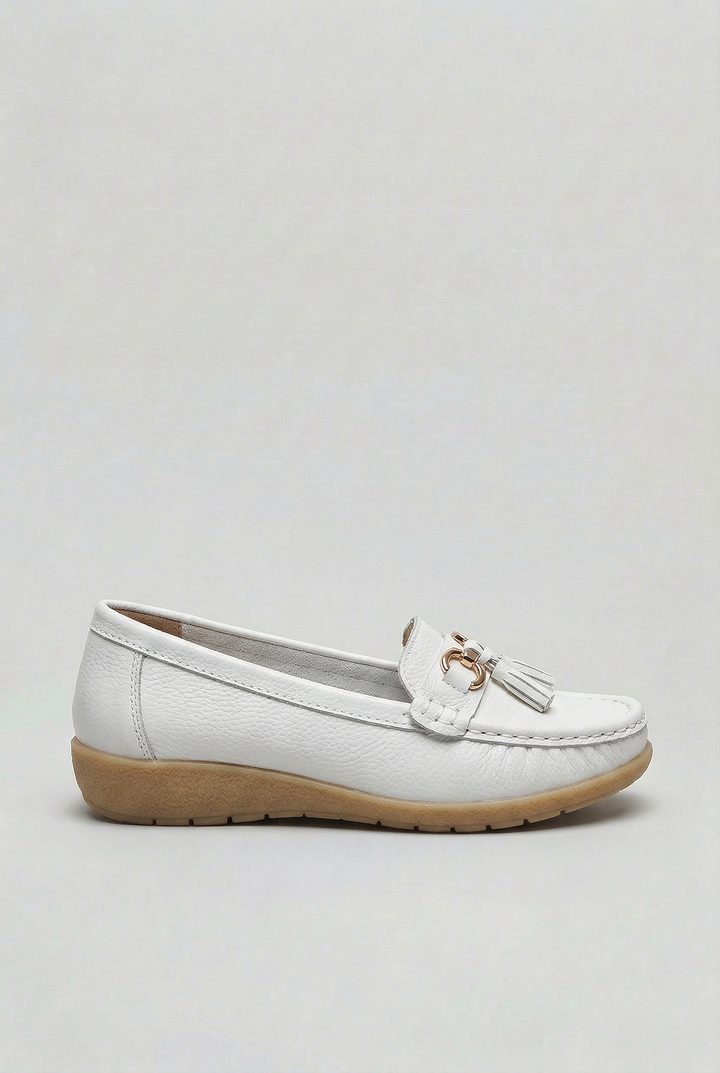 Enjoy all-day comfort with these women's cushioned slip-on loafers, stylish casual everyday footwear.