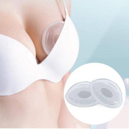 Silicone breast milk collector shells for new moms, postpartum breastfeeding support