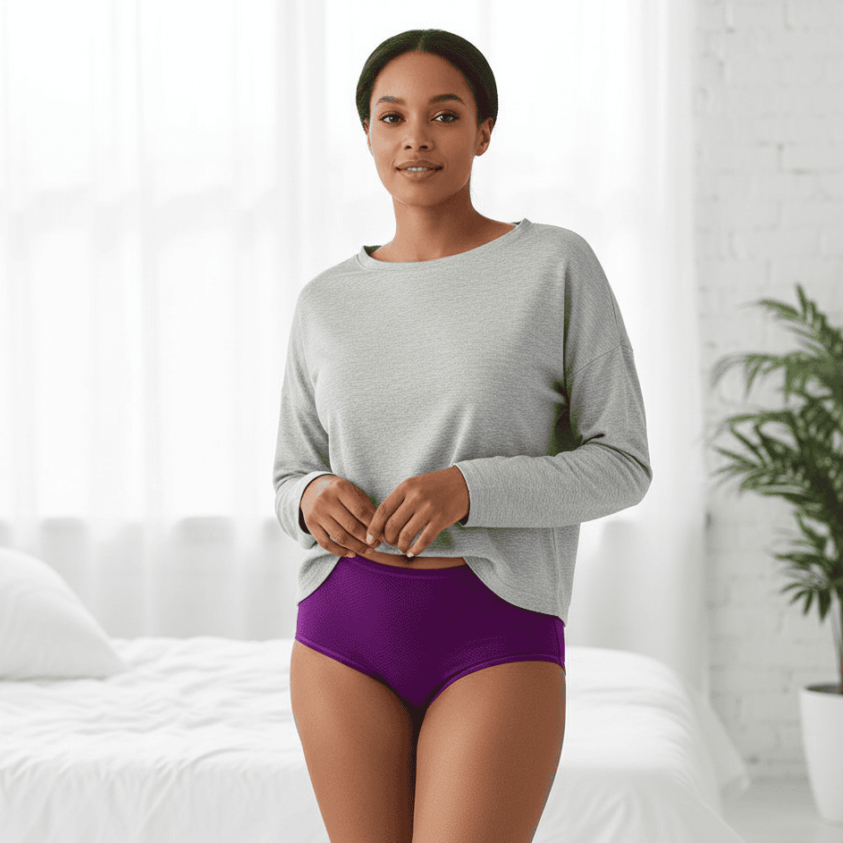 Premium women's underwear: breathable, moisture-wicking, and seamless for all-day comfort.