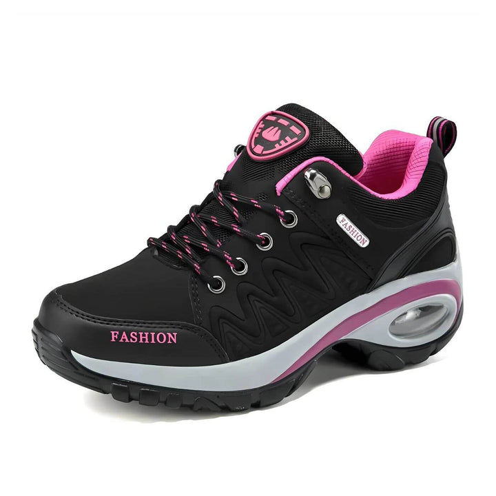Women's walking sneakers, ideal for everyday wear with arch support & breathable comfort.