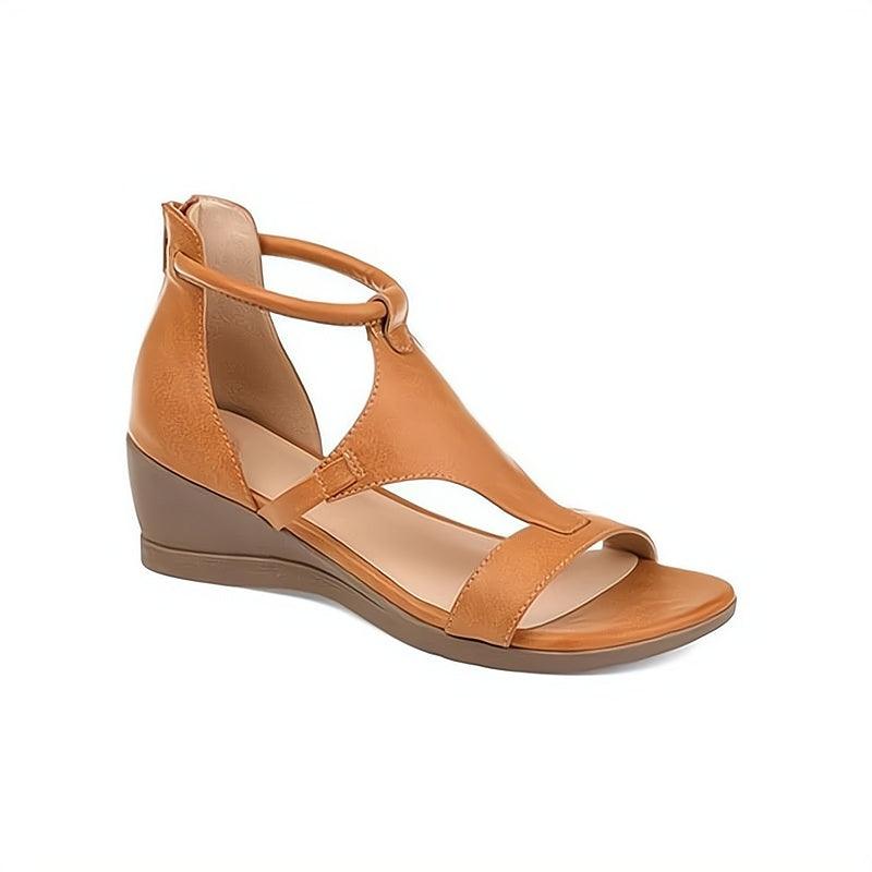 Fashionable women's everyday sandals. Experience comfort & chic style with these versatile slip-on flat shoes.