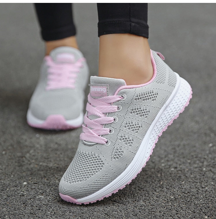 Non-slip sole on women's orthopedic shoes, grey, ensuring stability for everyday wear.