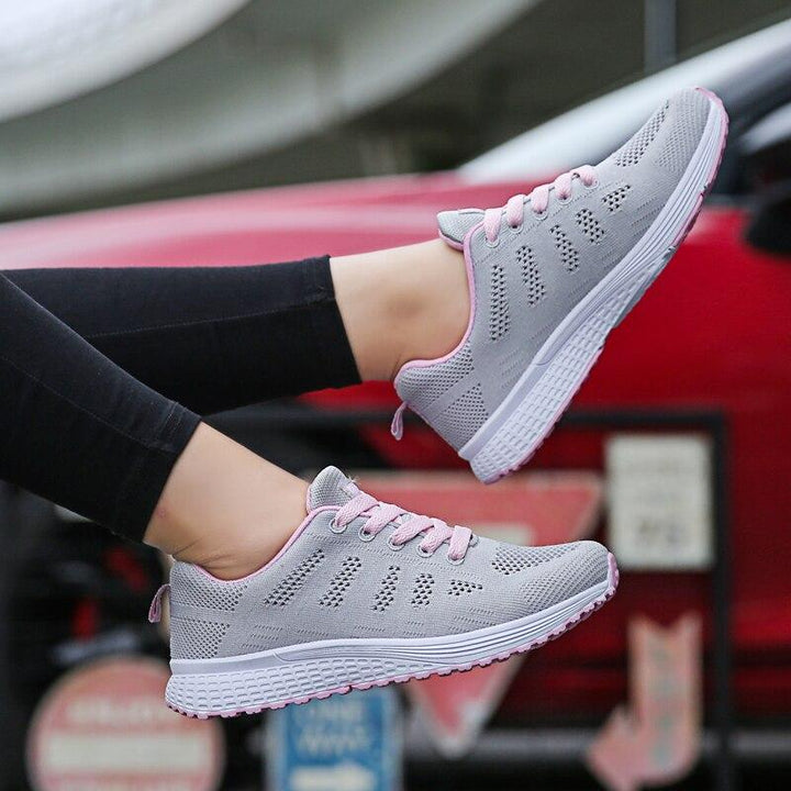 Classic design women's orthopedic shoes, beige, for all-day comfort & active lifestyle.