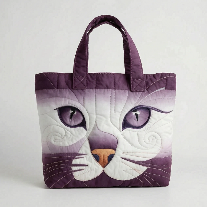Stack of women's printed tote bags in various patterns, perfect for fashion and daily use.