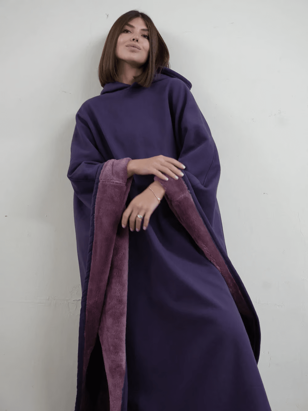 Oversized comfort hoodie for women, ultimate relaxation, casual & lounge style.