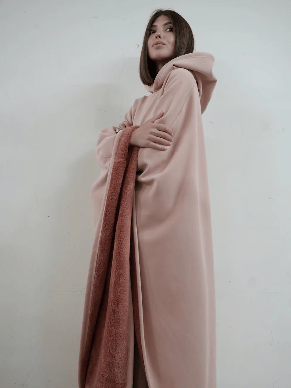 Oversized comfort hoodie for women, ultimate relaxation, casual & lounge style.