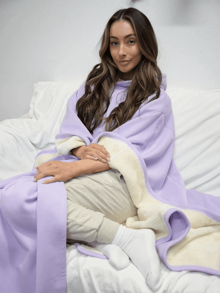 Calming wear women's hoodie, ultimate relaxation, cozy & casual style.