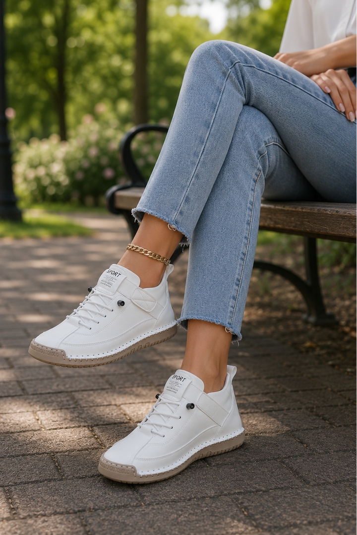 Lightweight women's travel shoes, comfortable walking sneakers for an active lifestyle.