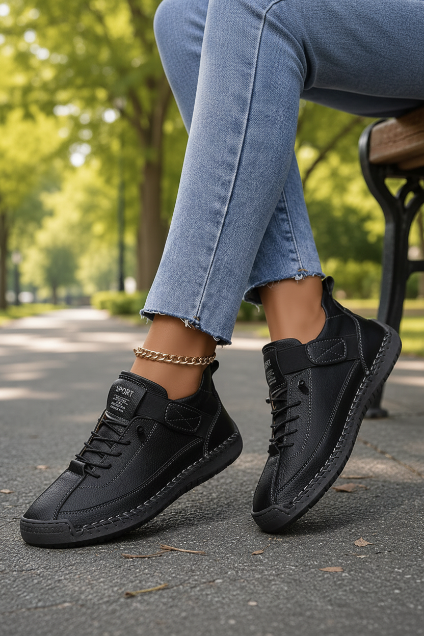 Lightweight & breathable women's sneakers for all-day comfort, ideal for active lifestyle.