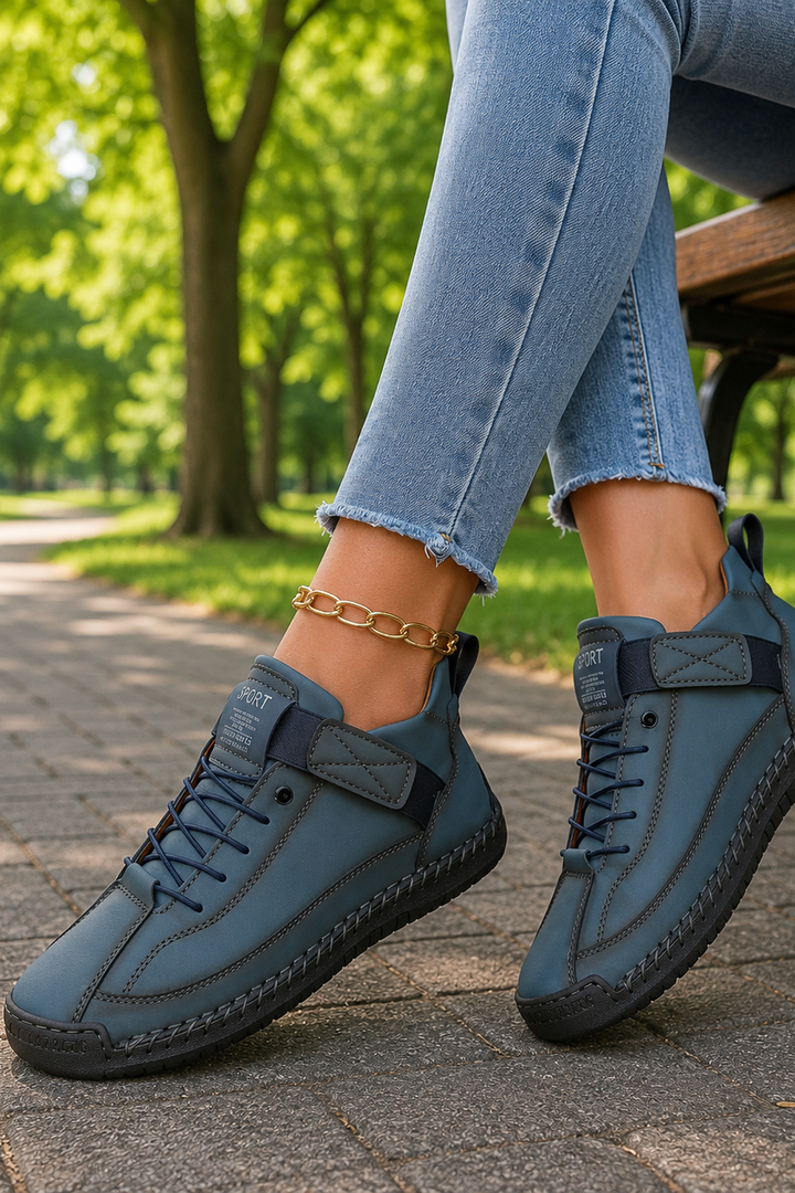 Women's comfortable walking sneakers, ideal for an active lifestyle & all-day everyday wear.