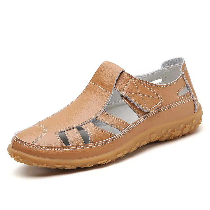 Lightweight open-toe women's sandals for stable and comfortable walking.