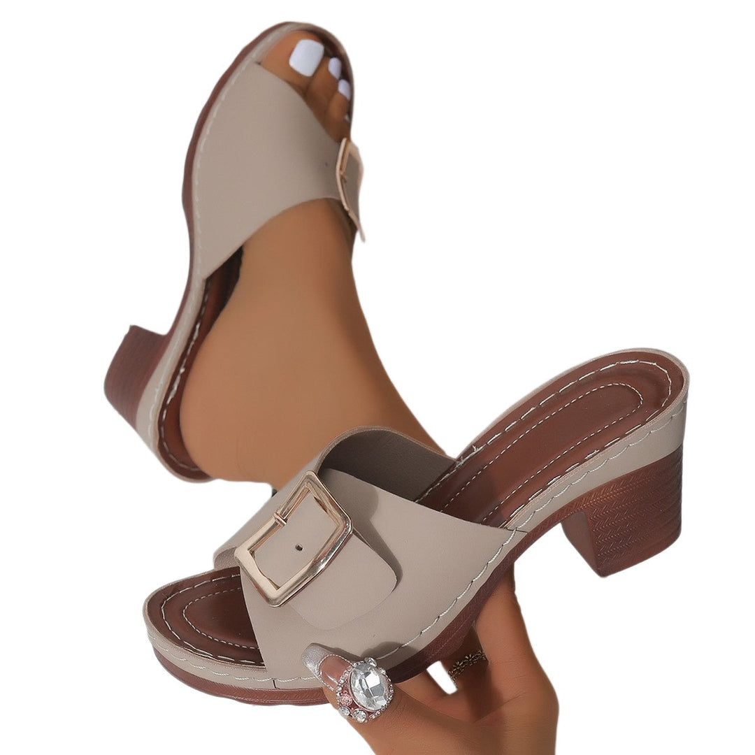 Women's everyday slip-on sandals, perfect for casual walks, summer adventures, and ladies fashion.