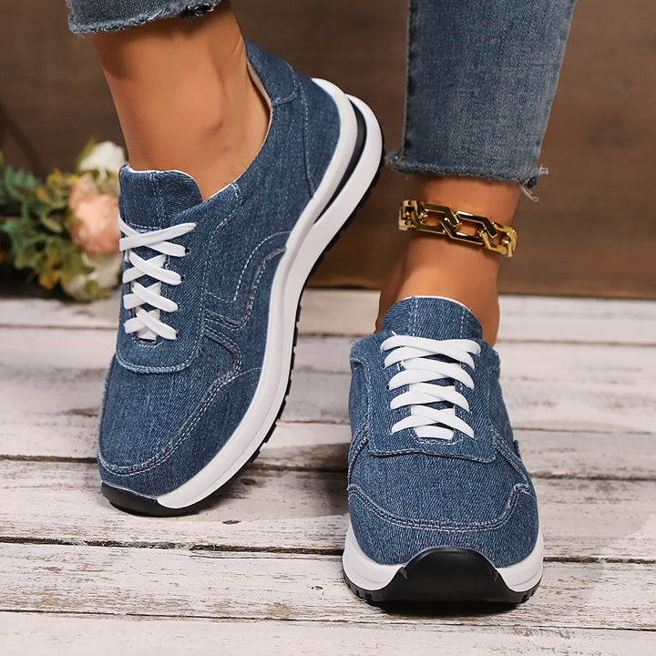 Casual women's sneakers offering ultimate foot comfort, wide toe box, and excellent arch support.