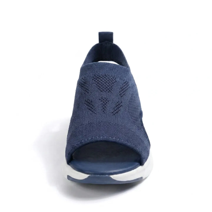 Women's comfort sandals, mesh upper, arch support, perfect for summer.