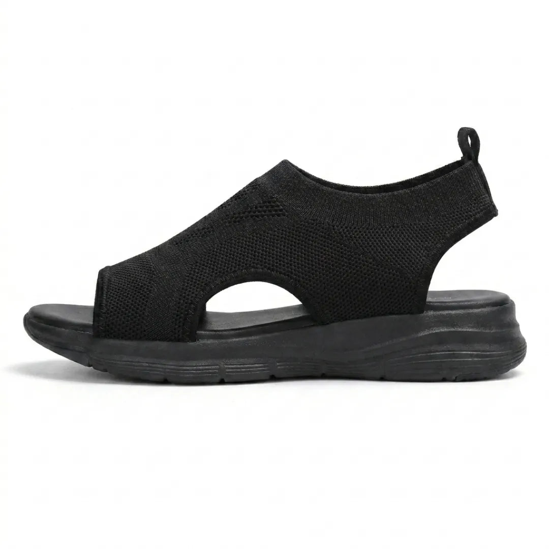 Women's walking sandals, orthopedic arch support, mesh comfort for summer.