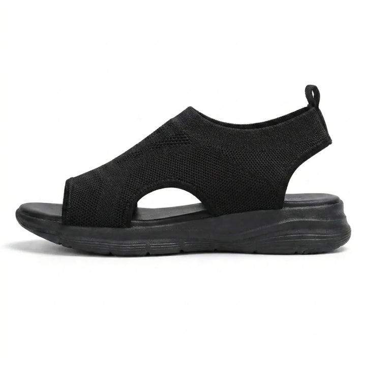 Women's walking sandals, orthopedic arch support, mesh comfort for summer.