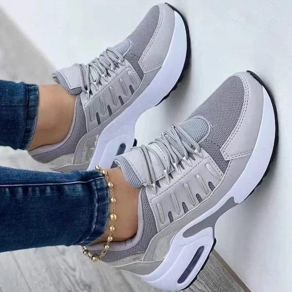 Women's comfortable orthopedic walking sneakers for all-day arch support and foot pain relief.