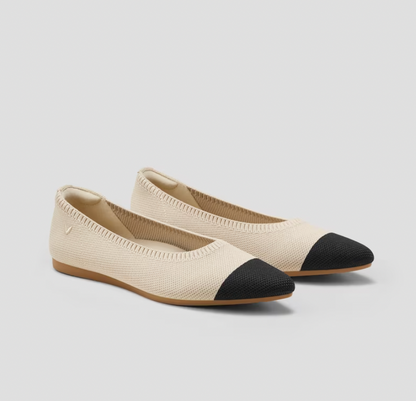 Chic women's flat shoes, a must-have comfortable slip-on for spring & summer.