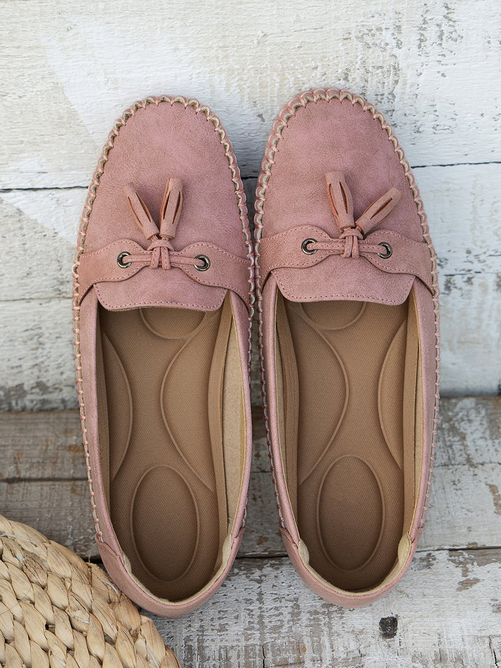 All-day comfort women's loafers, cushioned support & flexible slip-on style.