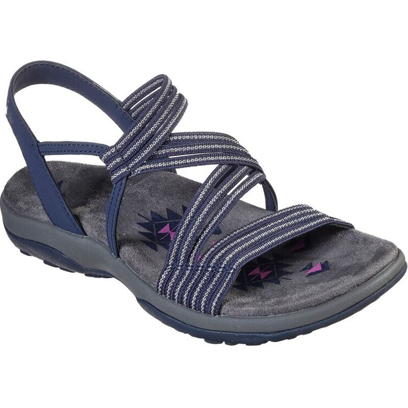 Everyday wear women's slip-on sandals. Lightweight, open-toe design provides ultimate summer comfort.