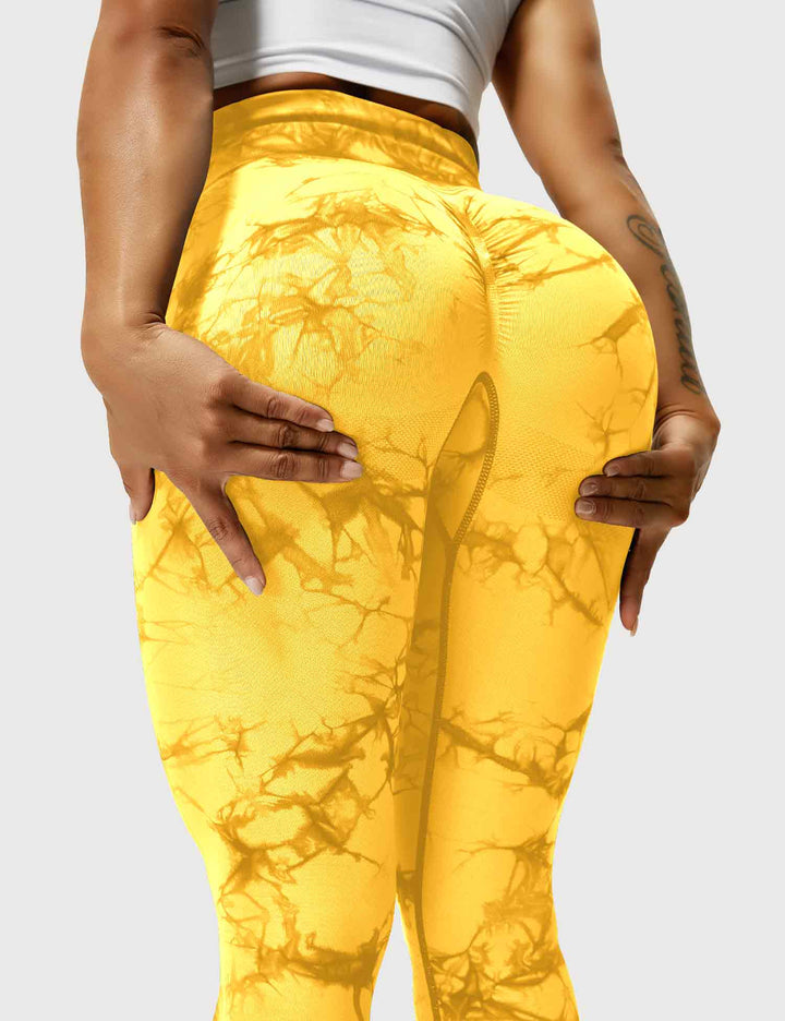 Comfortable women's tie dye leggings, essential for active living.