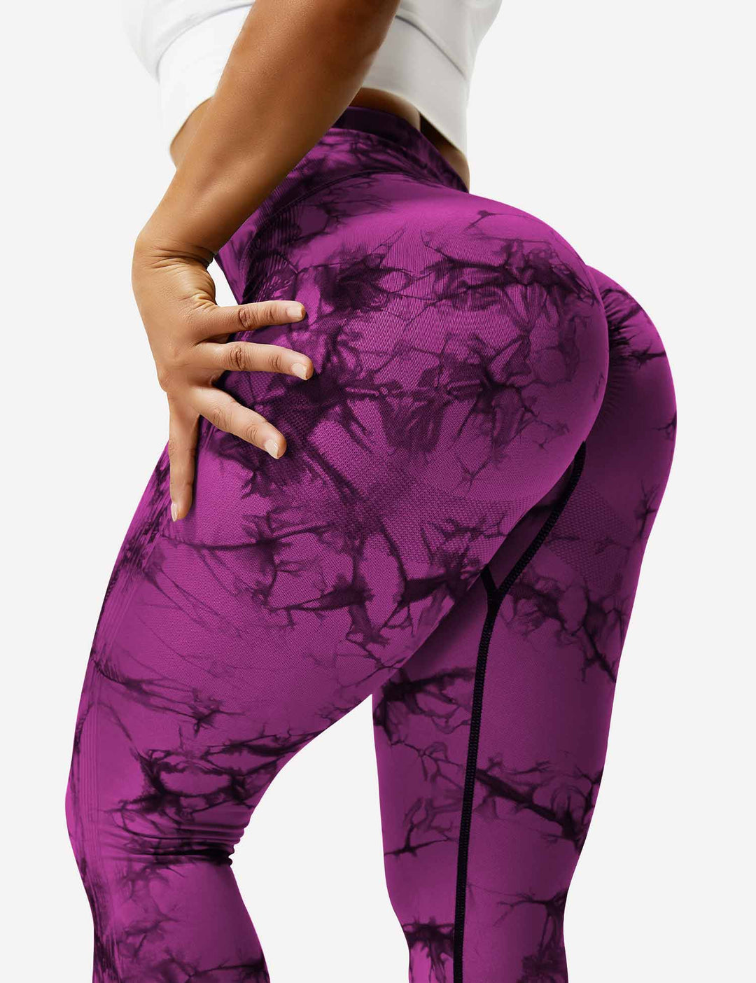 Everyday women's tie dye leggings, combining style and ultimate comfort.