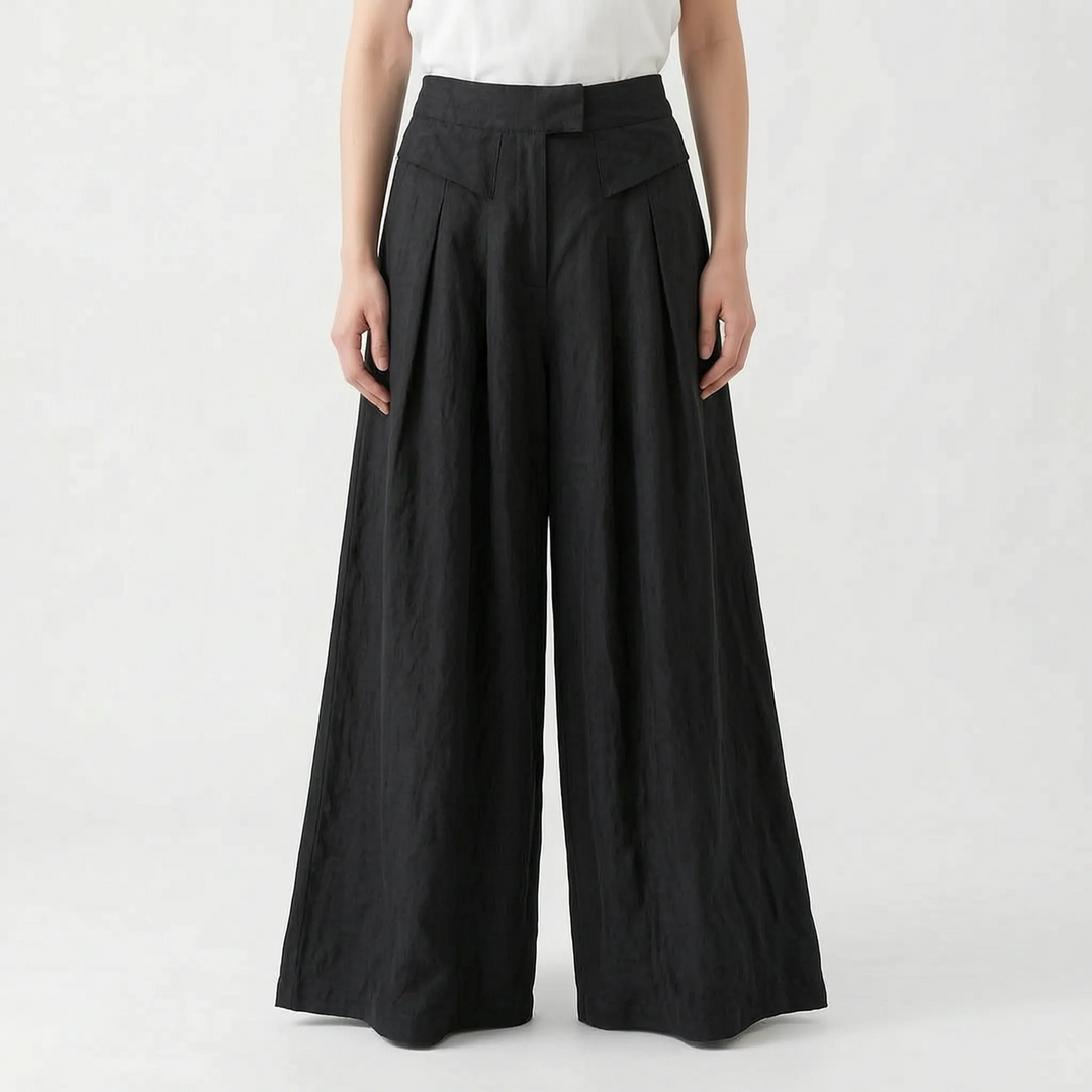 Lightweight, flowy wide-leg summer pants for women, perfect for ultimate comfort and warm-weather style.