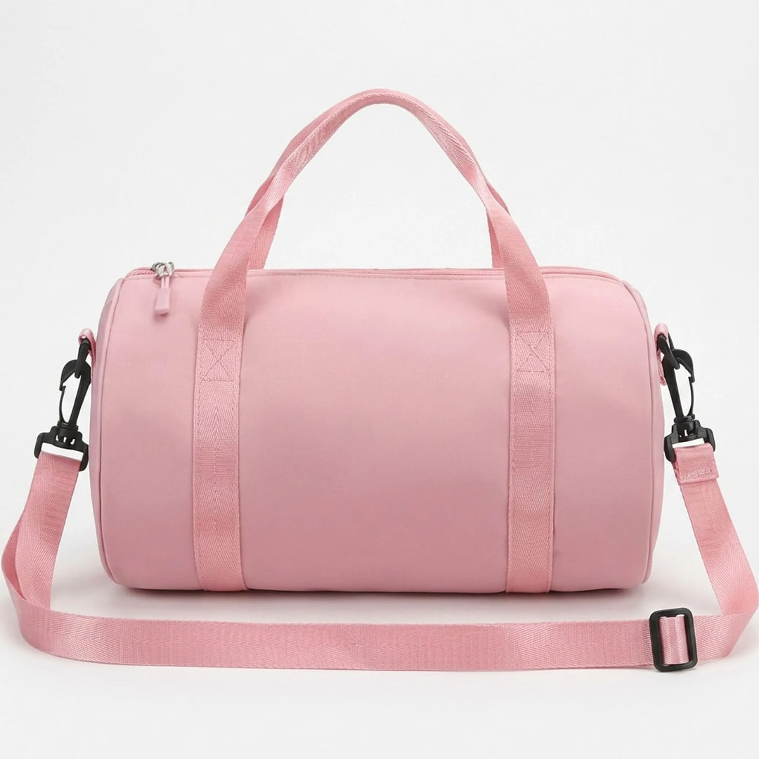 Convenient women's mini duffel bag, a compact sports & fitness accessory for active women on the go.